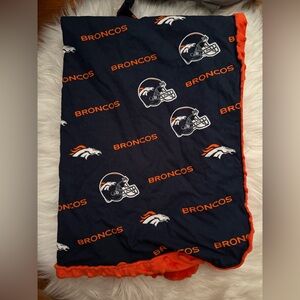 Denver Broncos Car Seat Cover or thicker blanket